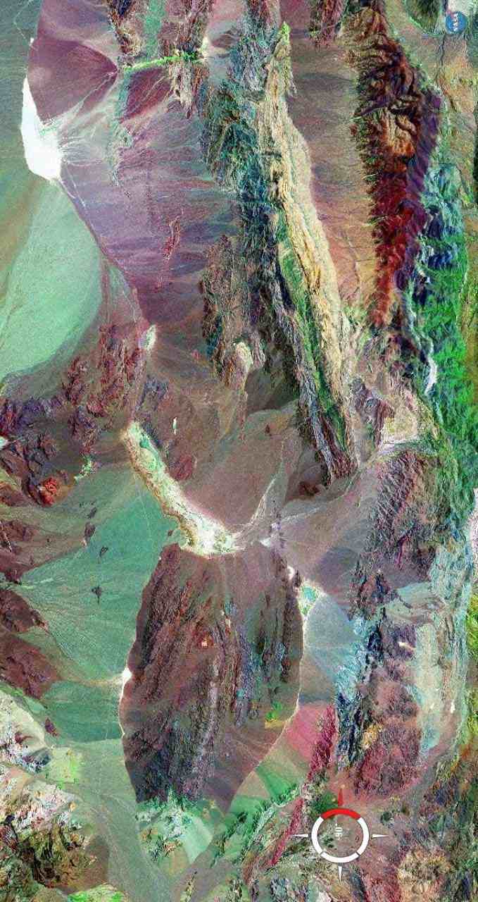 DETALLE PRECORDILLERA OCCIDENTAL (BARREAL-SIERRA DEL TONTAL-CERRO REDONDO-PAMPA DE YALGUARAZ)